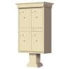 1590-T2V Outdoor Parcel Locker with Vogue Accessory in Sandstone