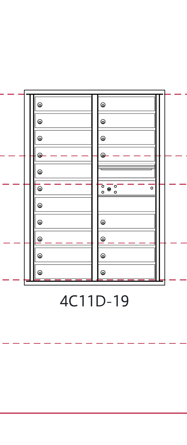 4C11D-19 4c mailbox measurements