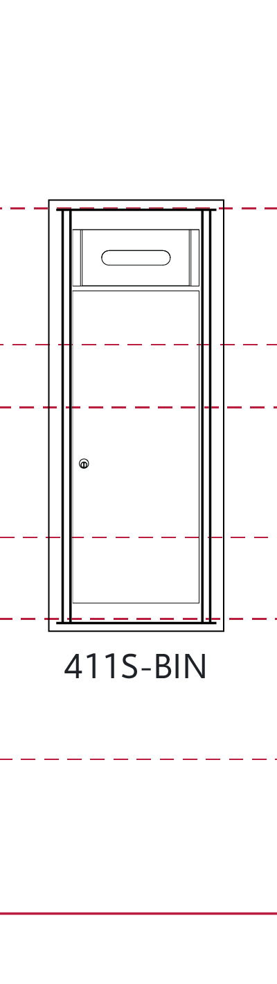 4c11S-bin 4c waste bin measurements
