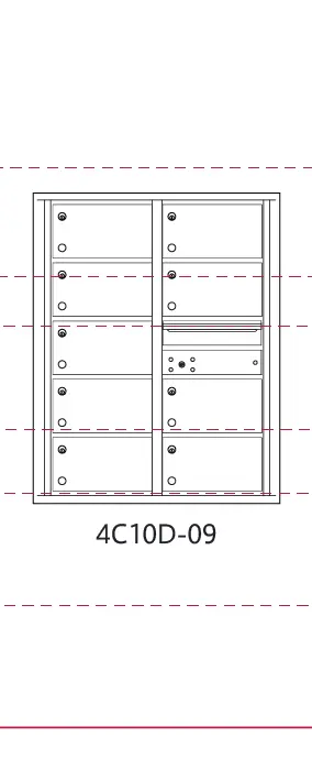 4C10D-09 4c mailbox measurements