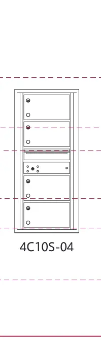 4C10S-04 4c mailbox measurements