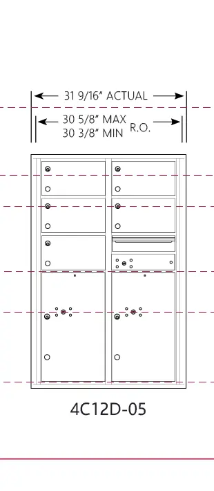 4C12D-05 4c mailbox measurements
