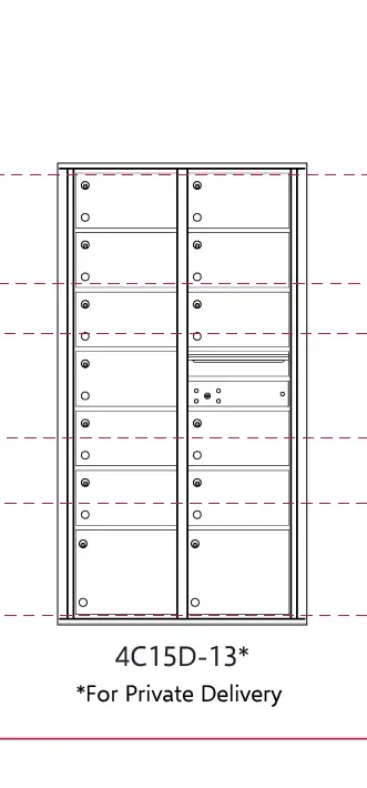 4C15D-13* For Private Delivery Height Measurements