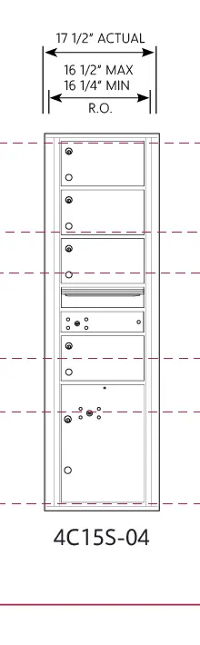 4C15S-04 mailbox measurements