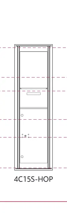 4C15H_S-HOP hopper door collection box