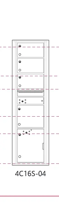 4C16S-04 4c mailbox measurements